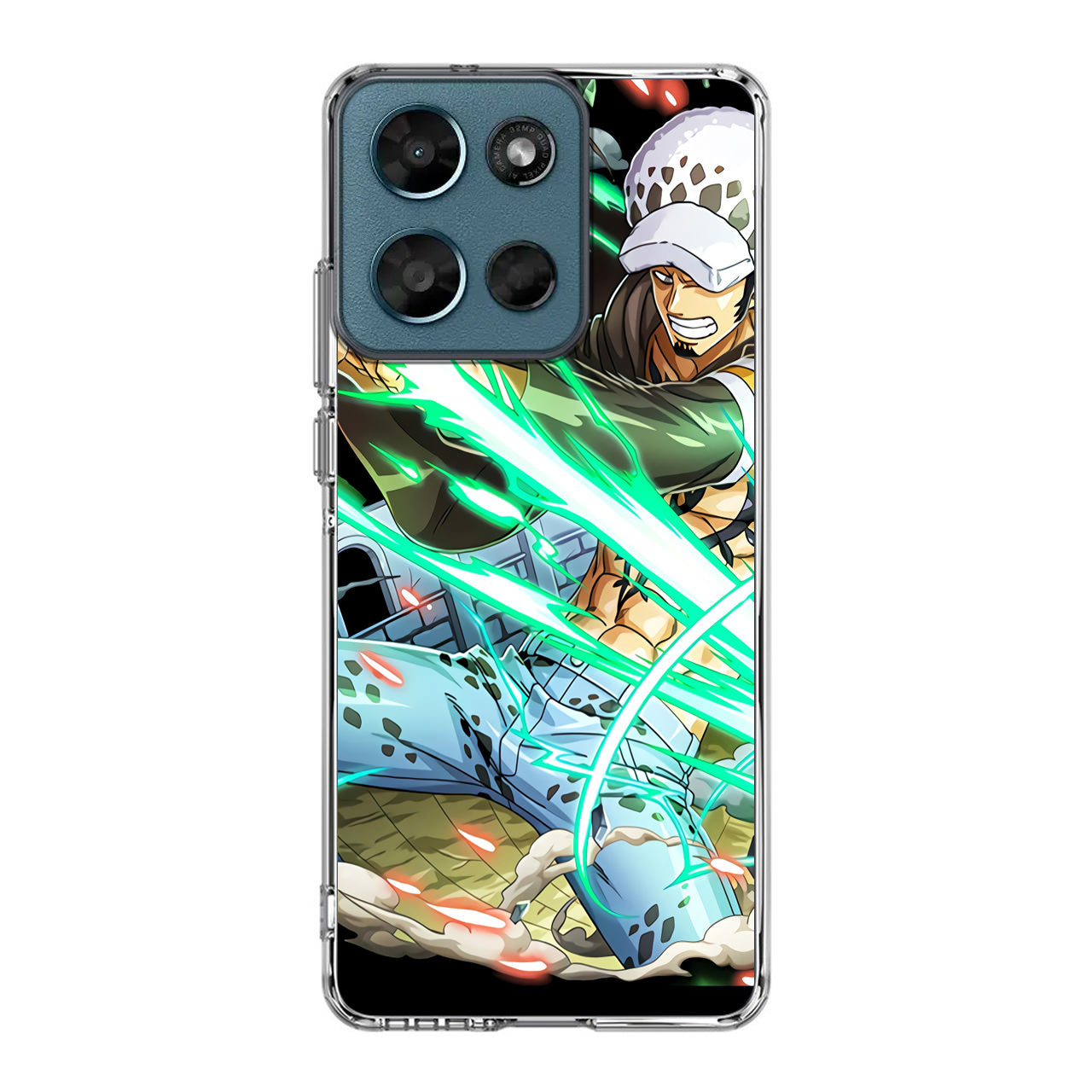 Trafalgar Law Injection Shot Motorola Moto G Play 2026 Case