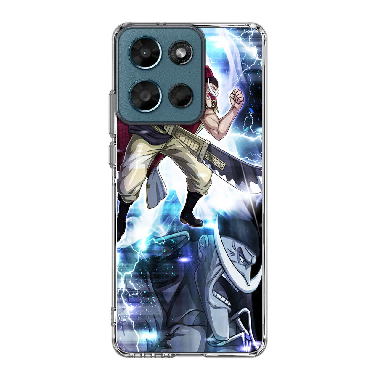 Whitebeard Earthquake Power Motorola Moto G Play 2026 Case