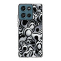 Abstract Art Black White Motorola Moto G Play 2026 Case