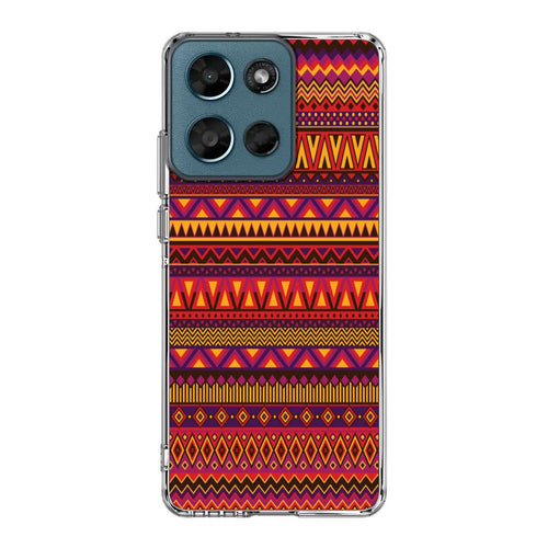African Aztec Pattern Motorola Moto G Play 2026 Case