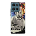 Albert Einstein Smoking Motorola Moto G Play 2026 Case