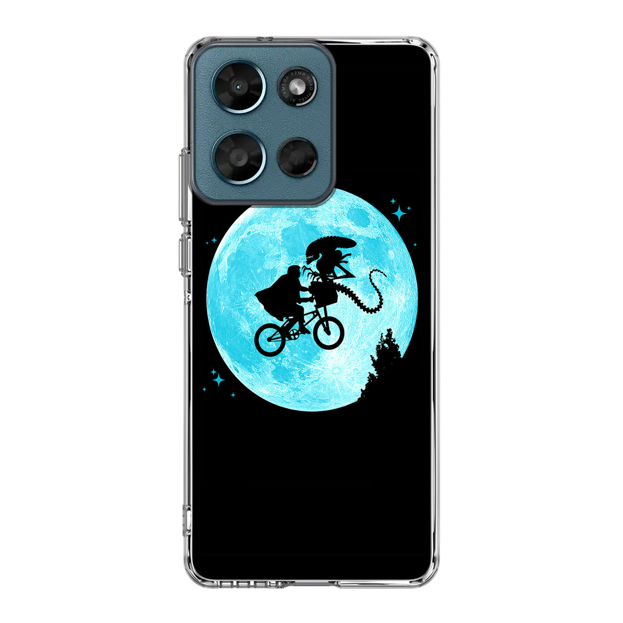 Alien Bike to the Moon Motorola Moto G Play 2026 Case