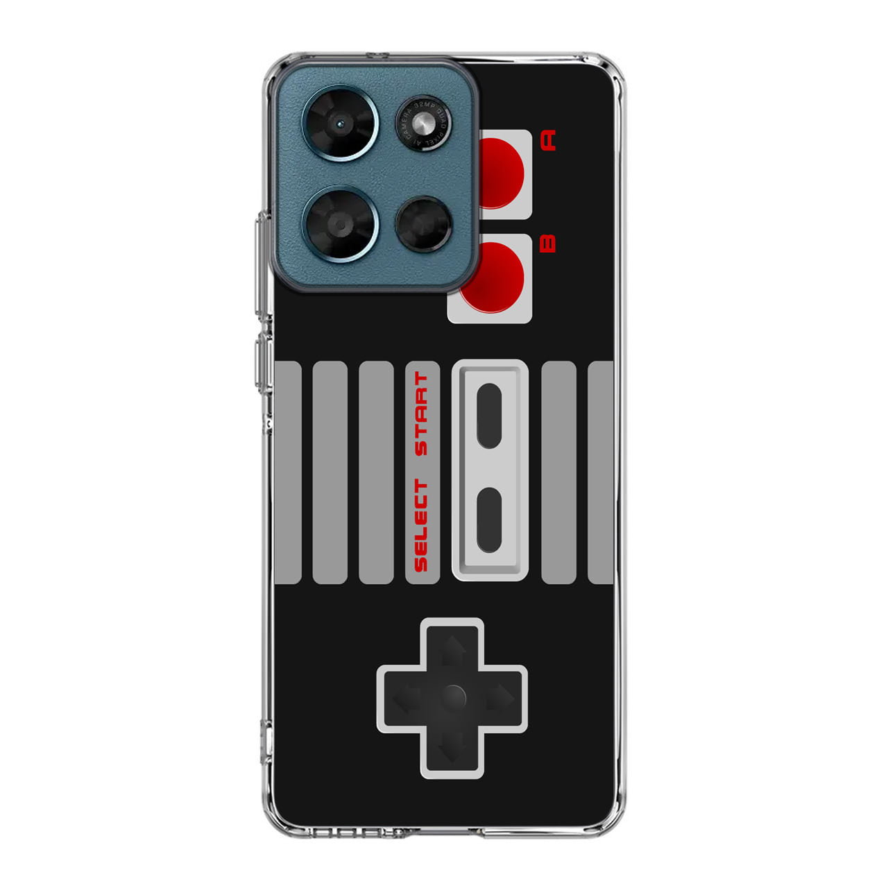 Black Console Controller Motorola Moto G Play 2026 Case