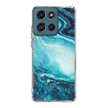 Blue Water Glitter Motorola Moto G Play 2026 Case