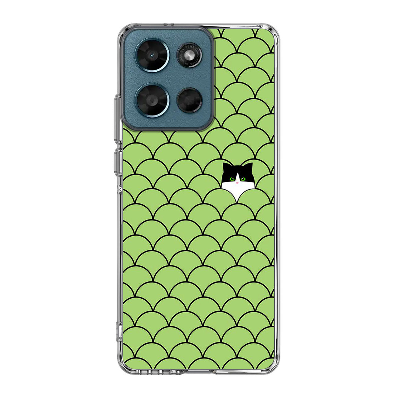 Cat Circles Motorola Moto G Play 2026 Case