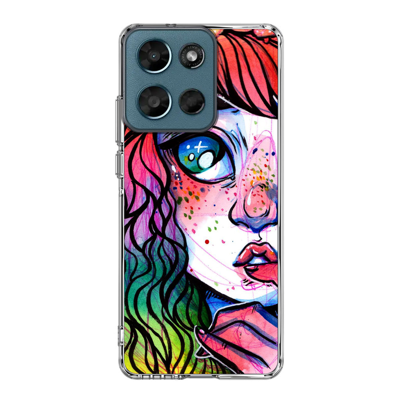 Eyes And Braids Motorola Moto G Play 2026 Case
