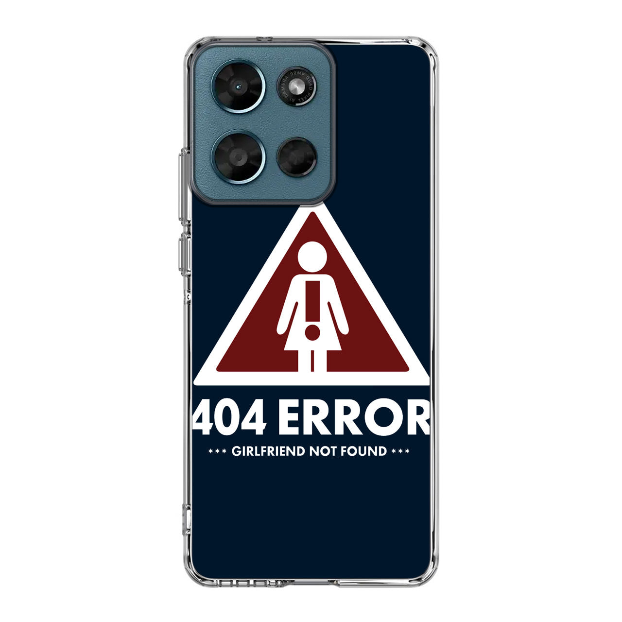 Girlfriend Not Found Error Motorola Moto G Play 2026 Case