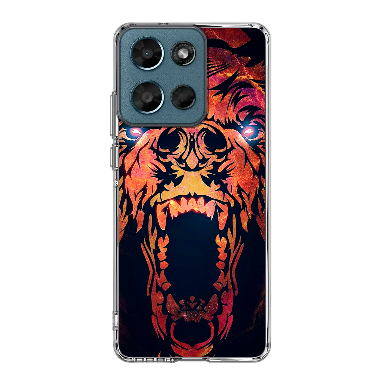 Grizzly Bear Art Motorola Moto G Play 2026 Case
