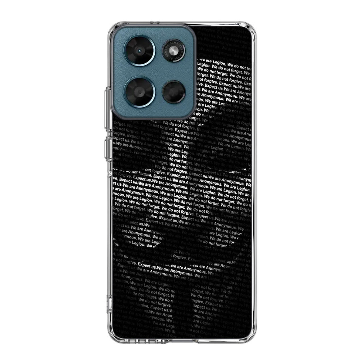 Guy Fawkes Mask Anonymous Motorola Moto G Play 2026 Case