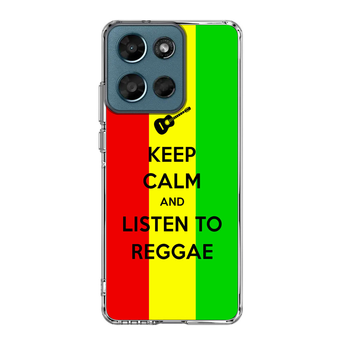 Keep Calm and Listen to Reggae Motorola Moto G Play 2026 Case