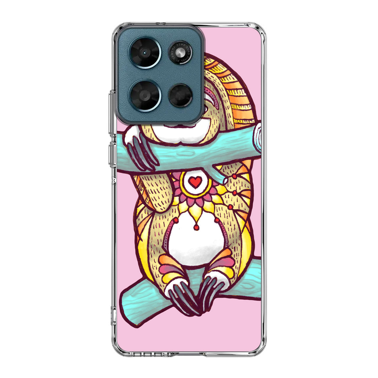Mandala Sloth Motorola Moto G Play 2026 Case