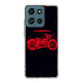 Motorcycle Red Art Motorola Moto G Play 2026 Case