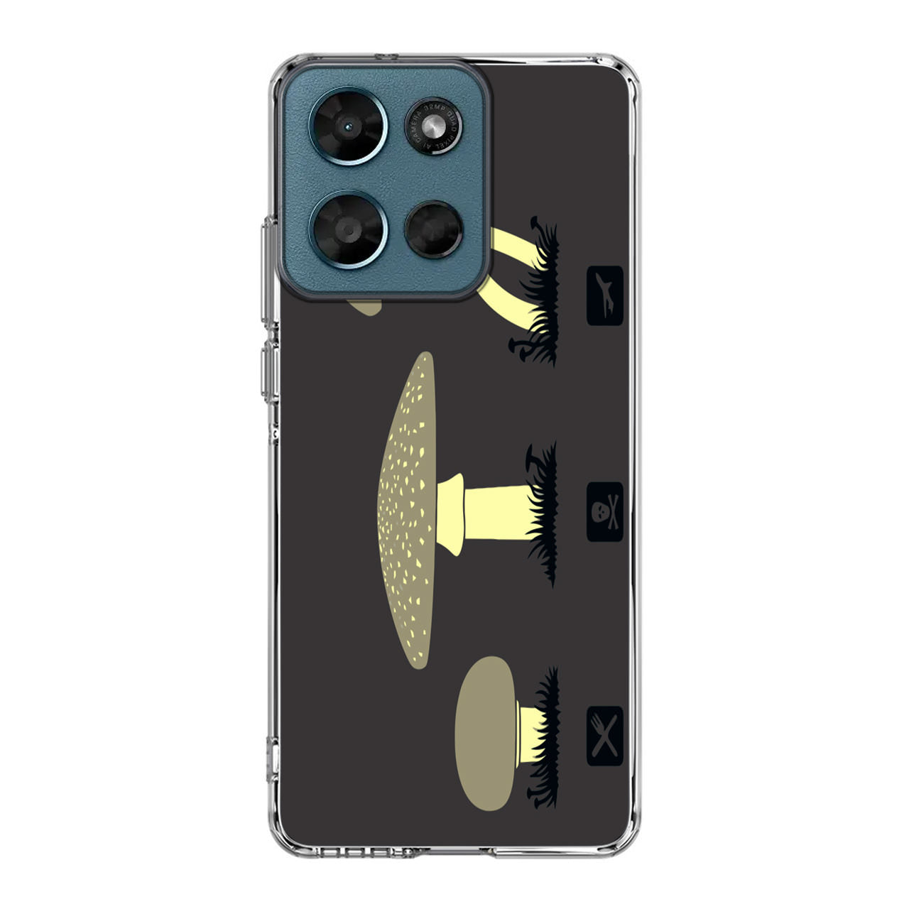 Mushroom Minimalism Motorola Moto G Play 2026 Case