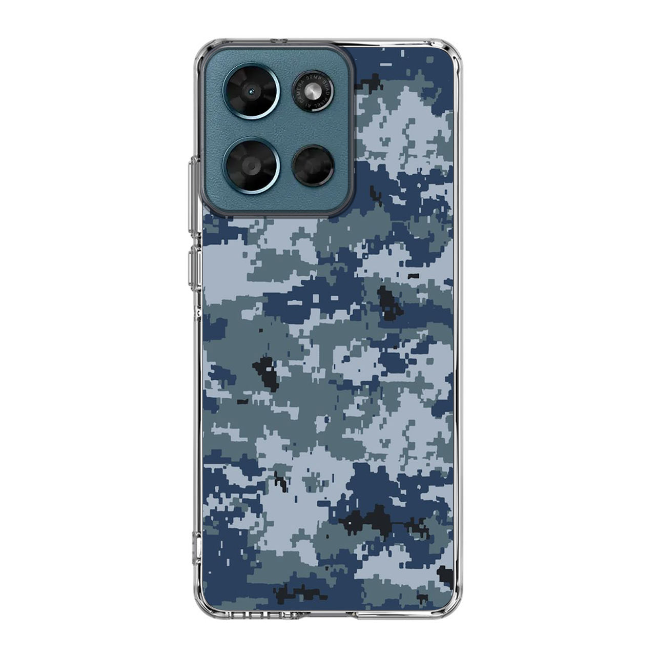 Navy Camo Motorola Moto G Play 2026 Case