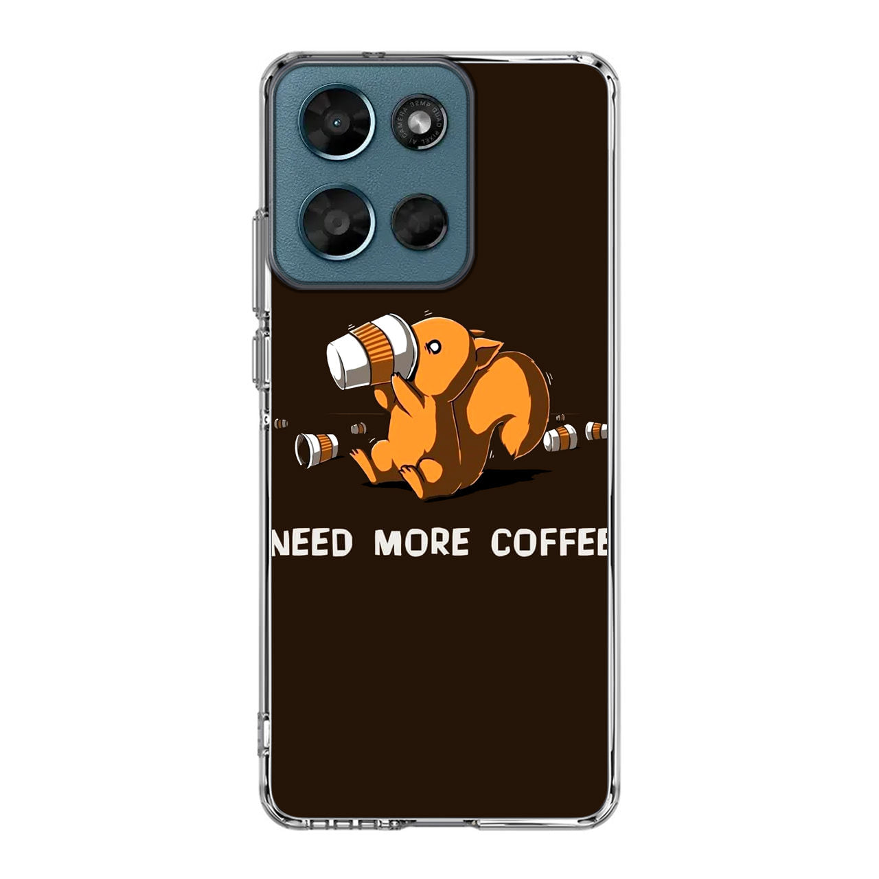 Need More Coffee Programmer Story Motorola Moto G Play 2026 Case