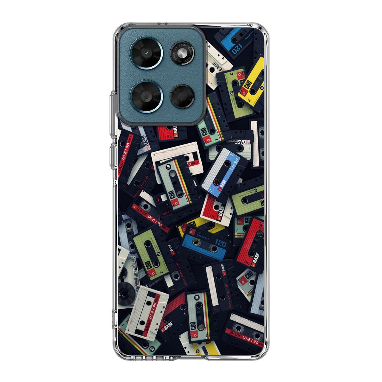 Old Vintage Cassettes Motorola Moto G Play 2026 Case