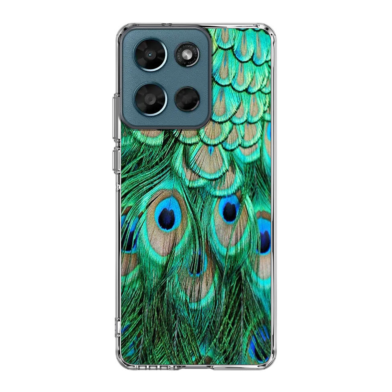 Peacock Feather Motorola Moto G Play 2026 Case