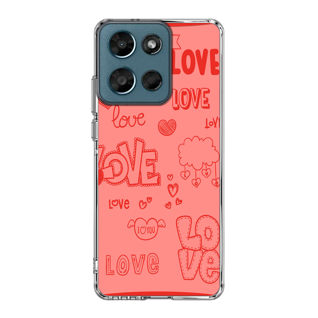Pink Lover Motorola Moto G Play 2026 Case