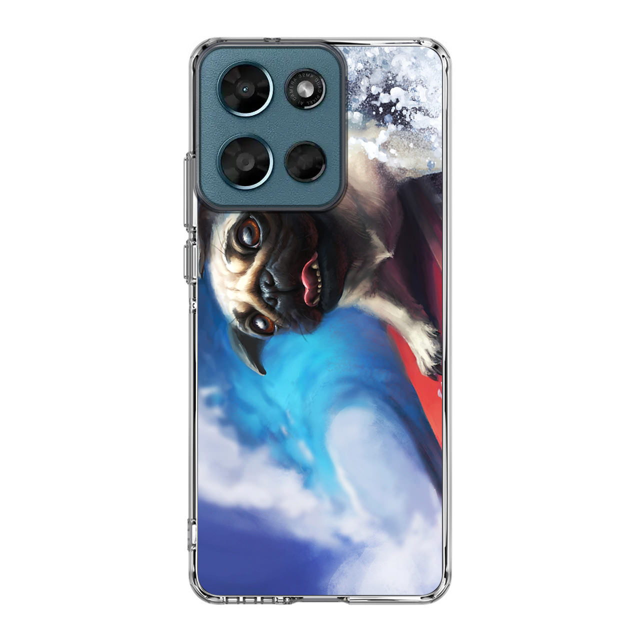 Pug Surfers Motorola Moto G Play 2026 Case