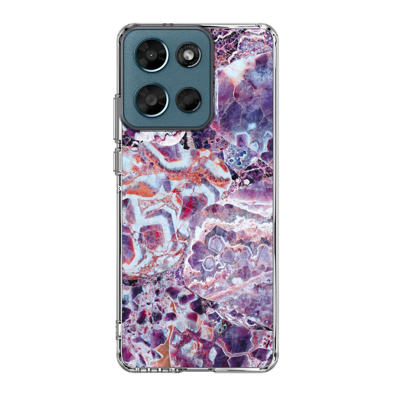 Purple Marble Motorola Moto G Play 2026 Case