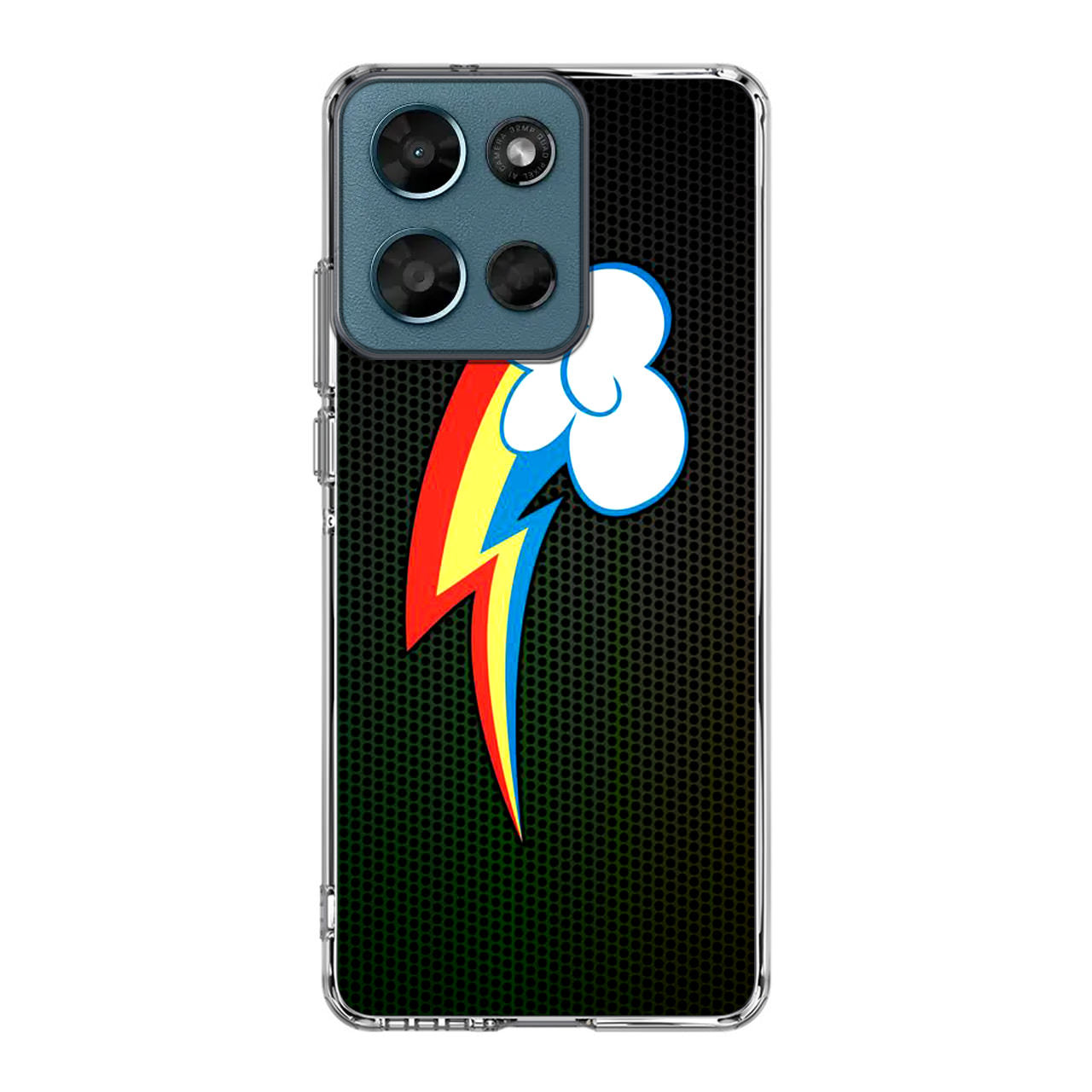 Rainbow Stripe Motorola Moto G Play 2026 Case