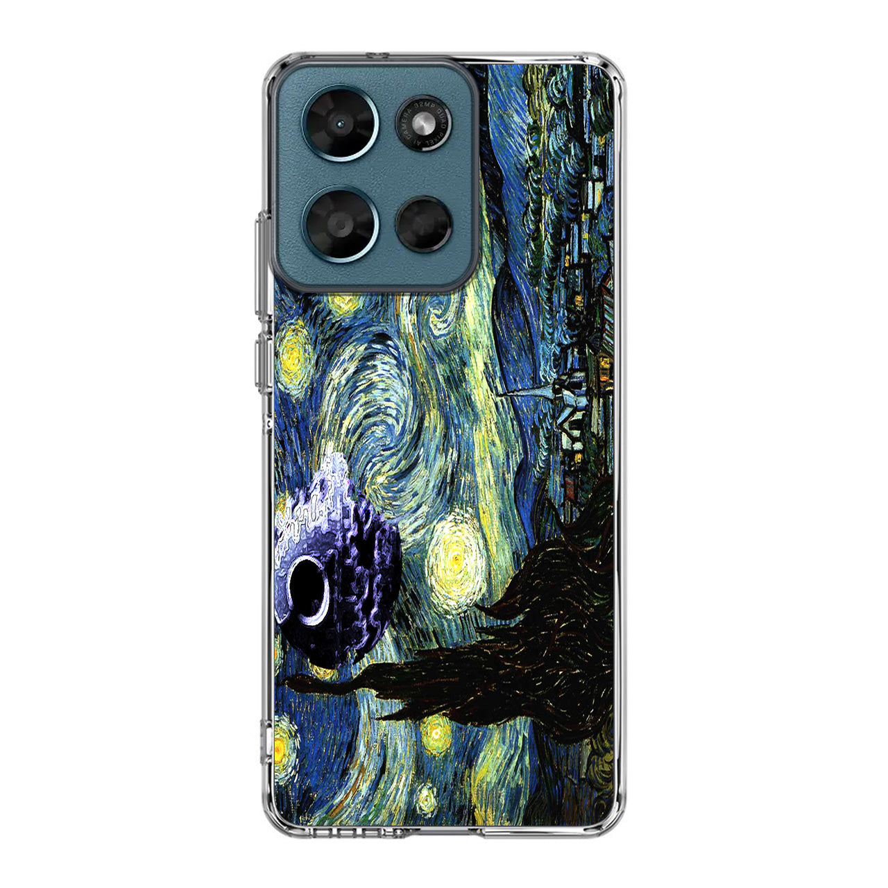Skellington on a Starry Night Motorola Moto G Play 2026 Case
