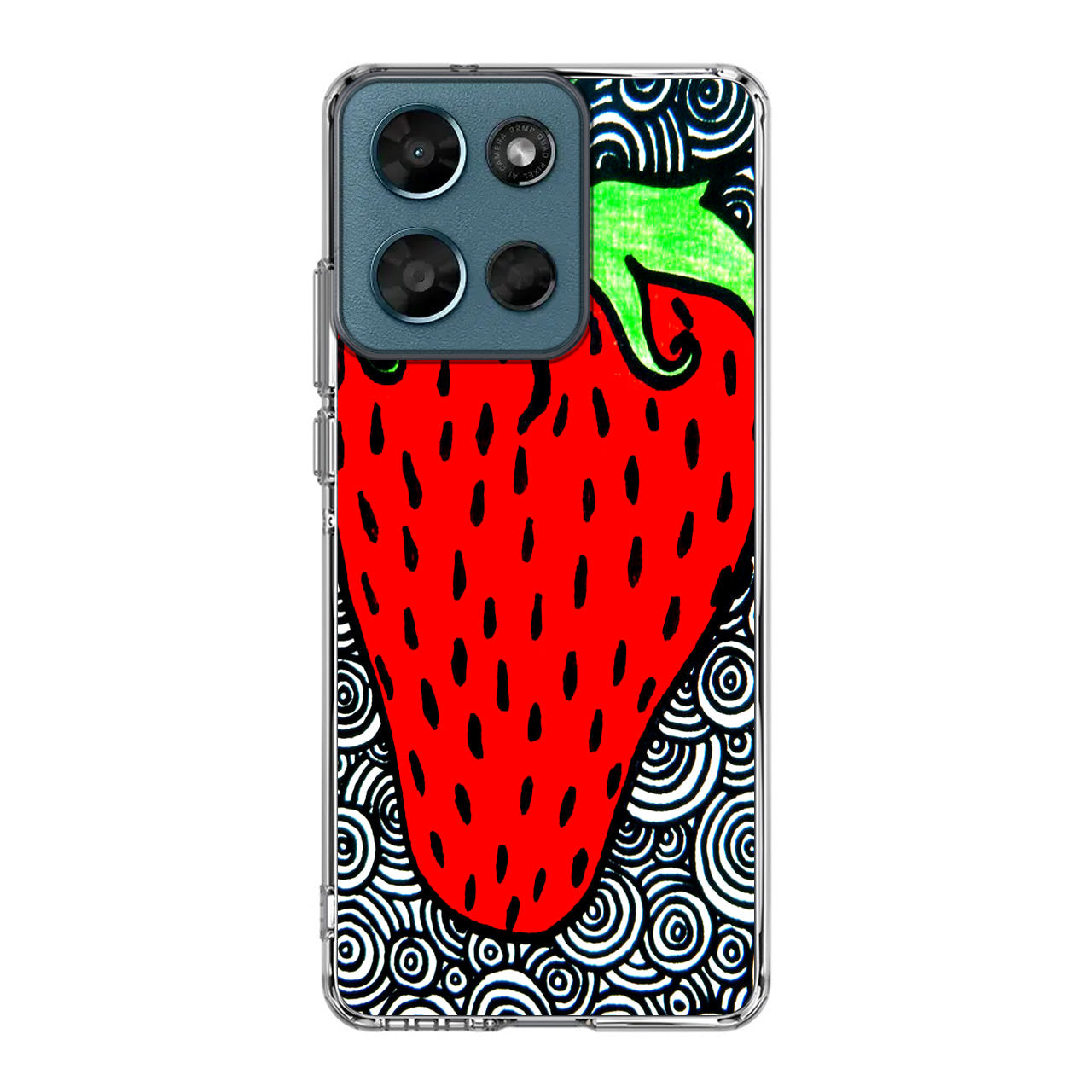 Strawberry Fields Forever Motorola Moto G Play 2026 Case