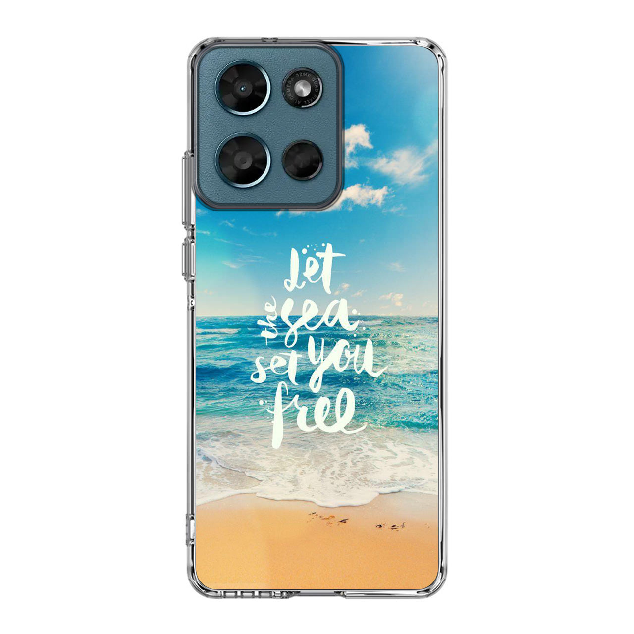 The Sea Set You Free Motorola Moto G Play 2026 Case
