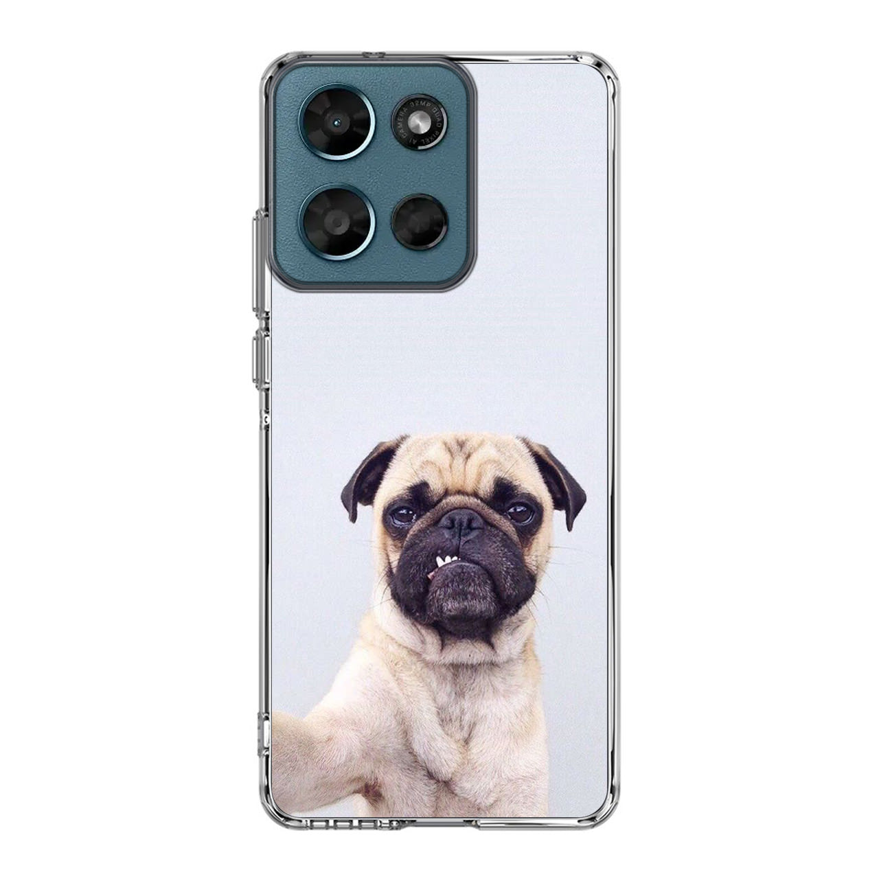 The Selfie Pug Motorola Moto G Play 2026 Case