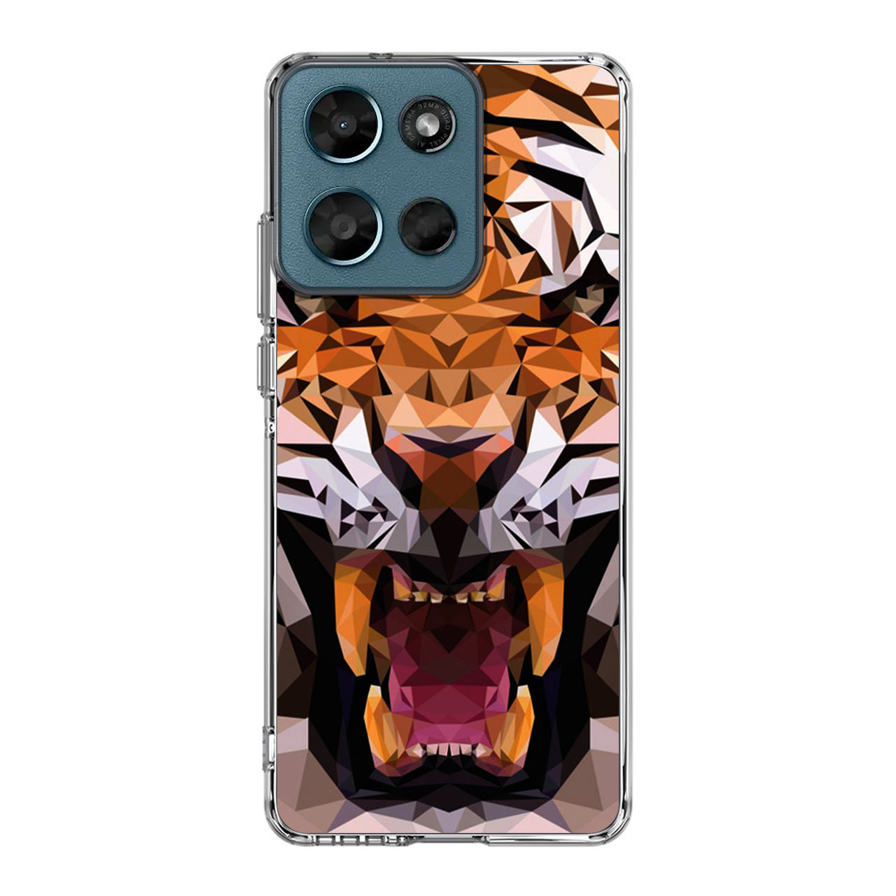 Tiger Polygon Motorola Moto G Play 2026 Case