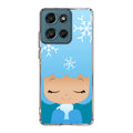 Winter Afro Girl Motorola Moto G Play 2026 Case
