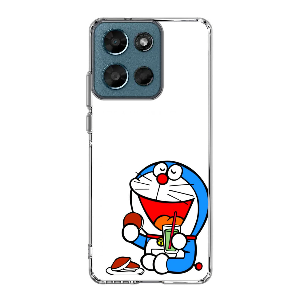 Doraemon Minimalism Motorola Moto G Play 2026 Case