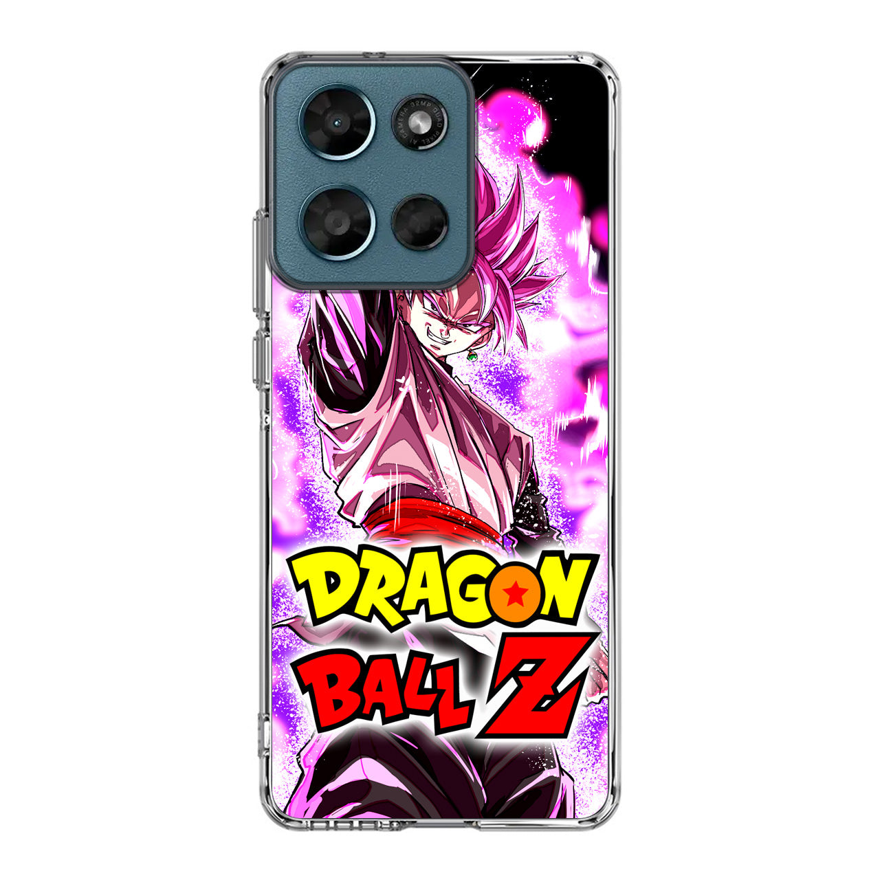 Dragon Ball Z Son Goku Black Rose Saiyan Motorola Moto G Play 2026 Case