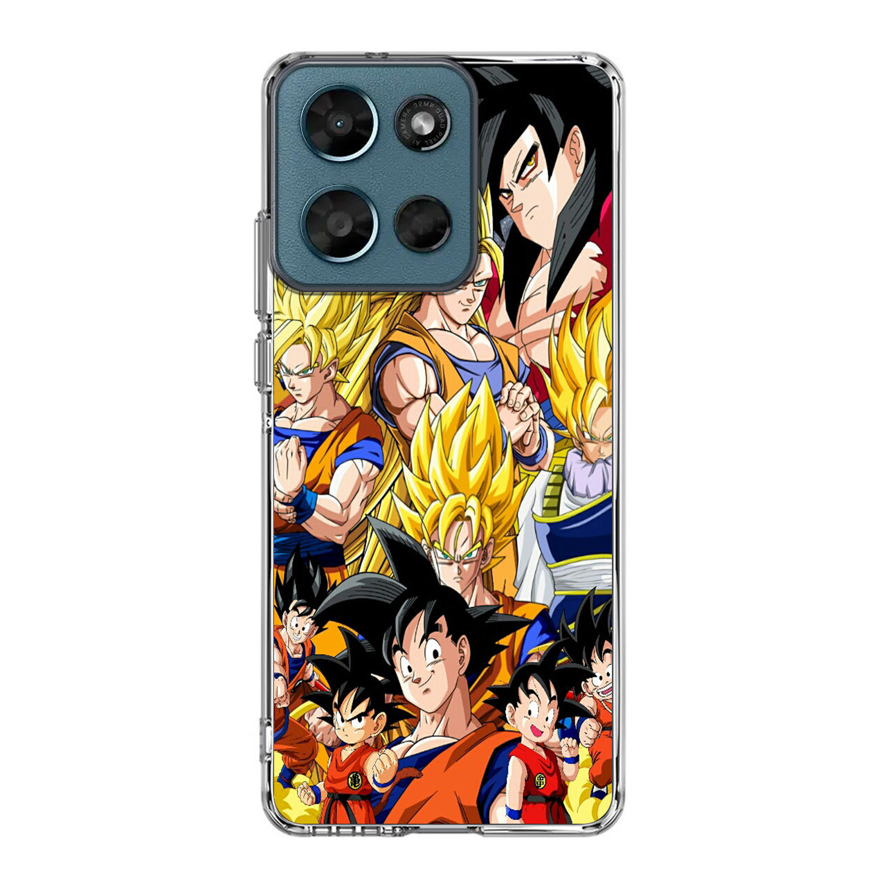 Dragon Ball Z Son Goku Transformation Motorola Moto G Play 2026 Case