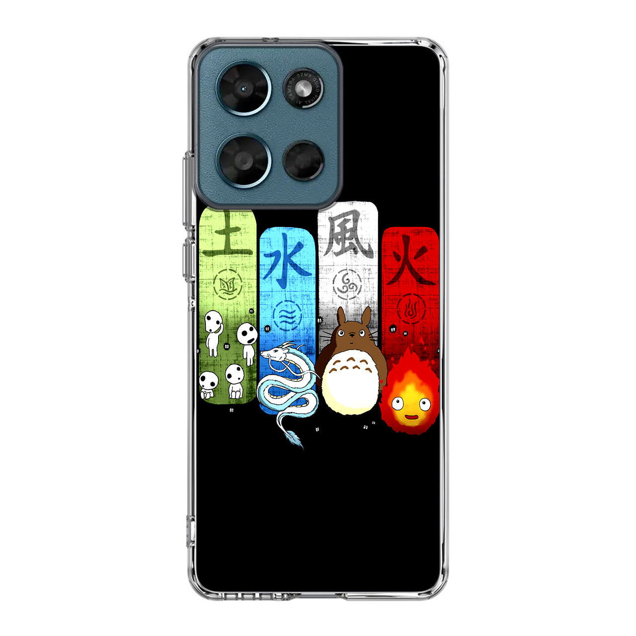 Ghibli Elemental Charms Motorola Moto G Play 2026 Case