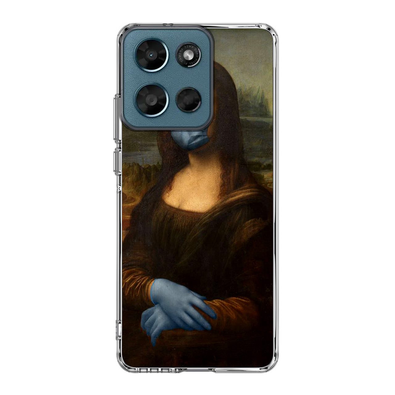 Monalisa As Surgeon Motorola Moto G Play 2026 Case