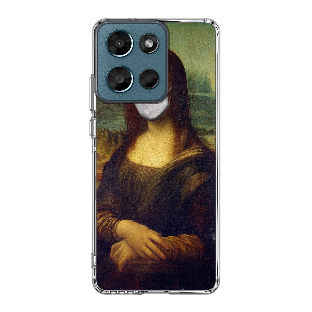 Monalisa In Pandemic Motorola Moto G Play 2026 Case