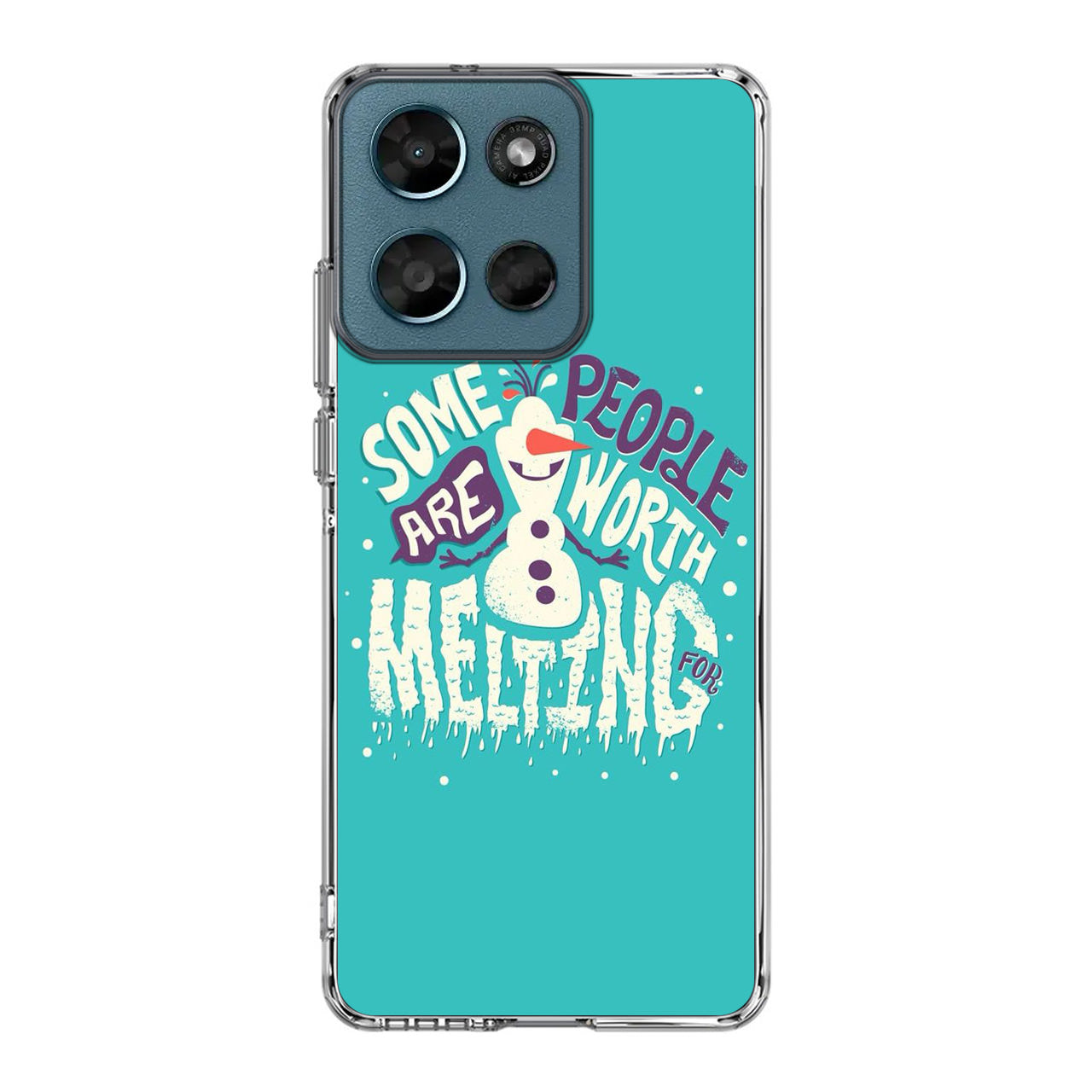 Olaf Frozen Is Melting Motorola Moto G Play 2026 Case