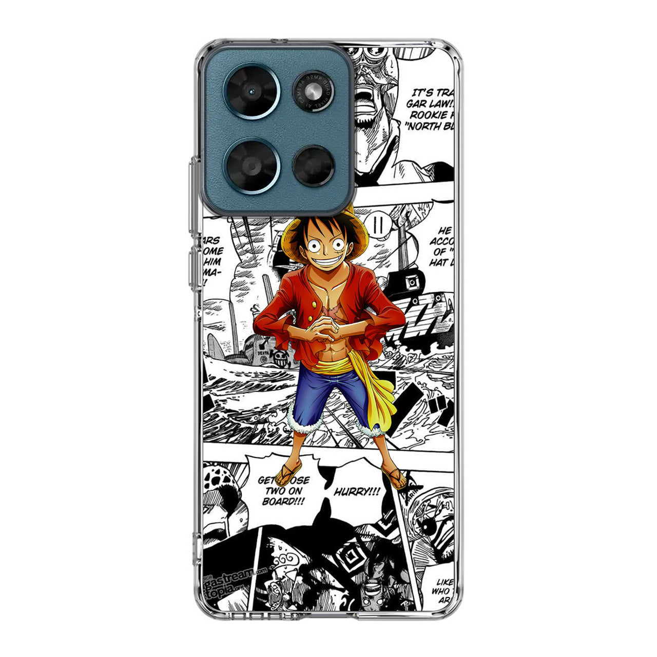 One Piece Luffy Comics Motorola Moto G Play 2026 Case