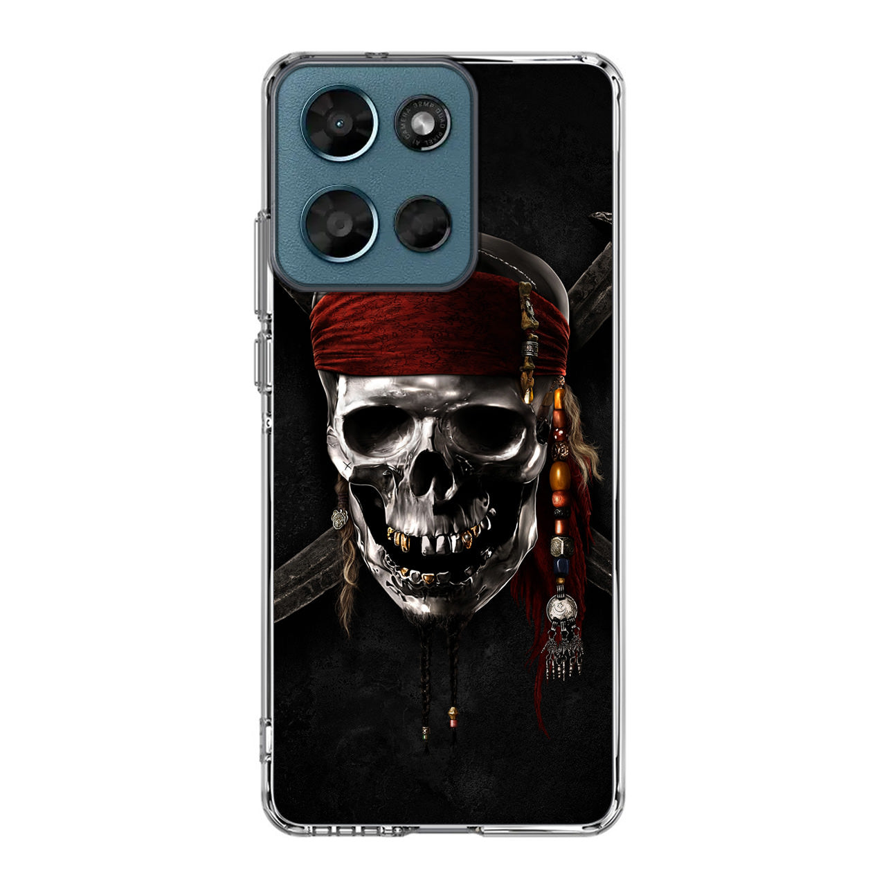 Pirates Of Carribean Skull Motorola Moto G Play 2026 Case
