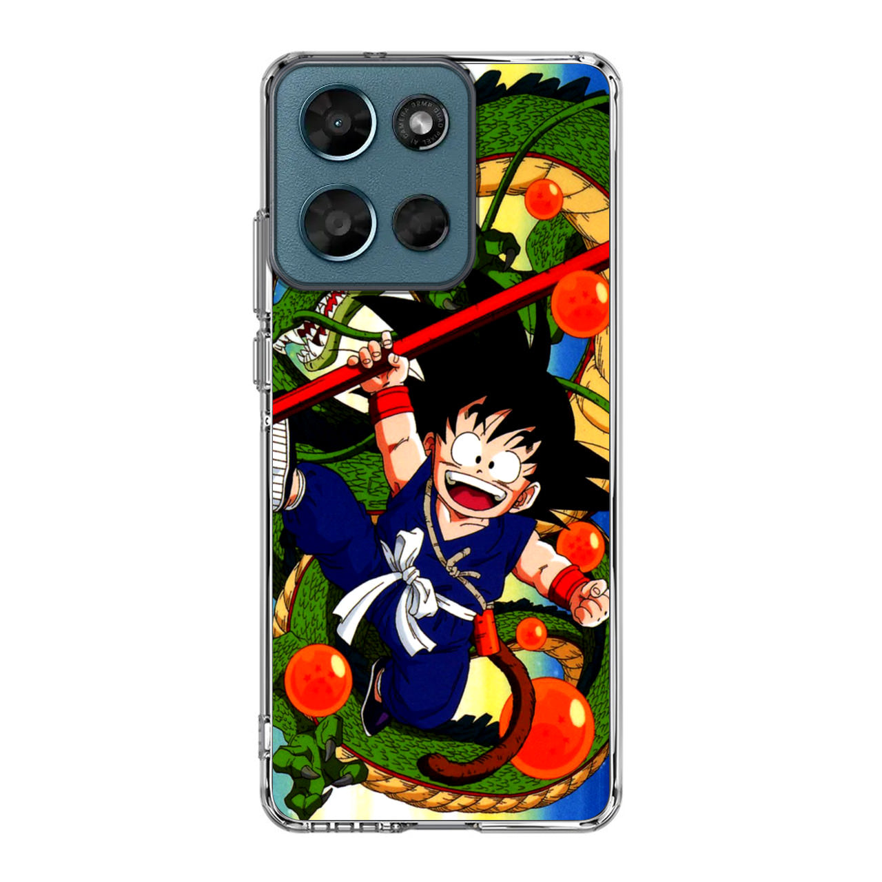 Shenlong And Little Goku Dragon Ball Motorola Moto G Play 2026 Case