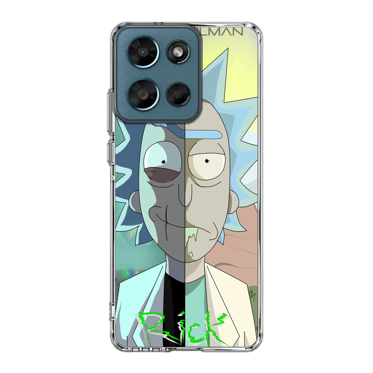 Super Evil Man Rick And Rick Motorola Moto G Play 2026 Case