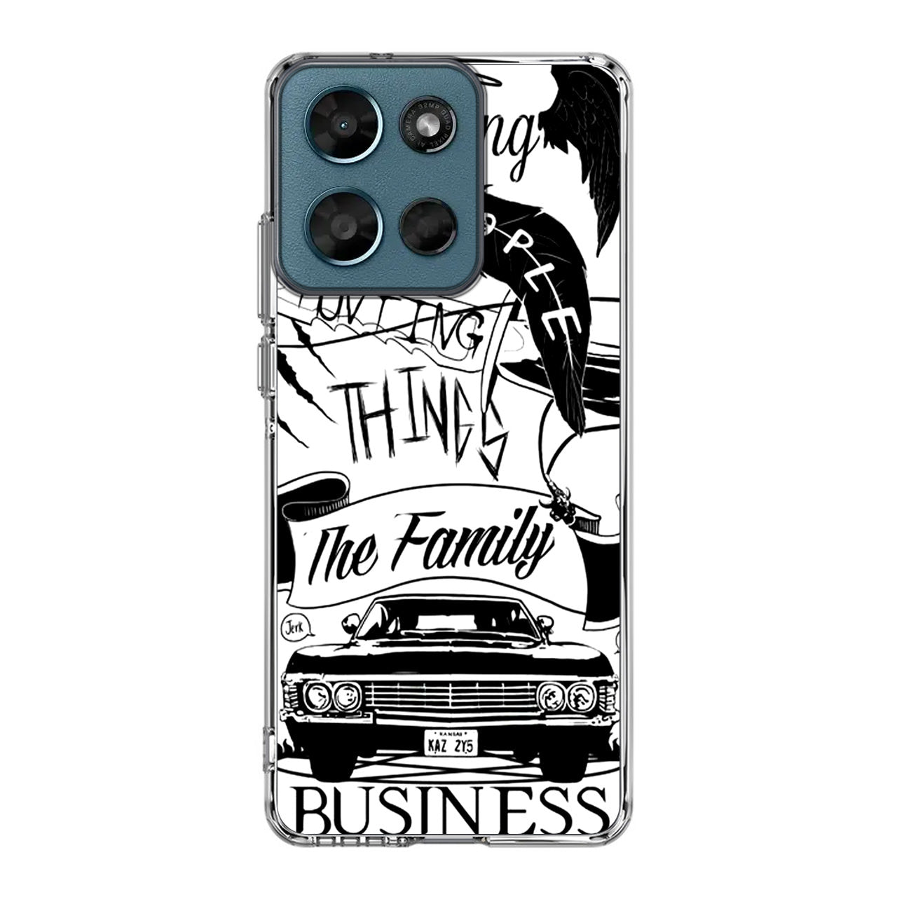 Supernatural Family Business Saving People Motorola Moto G Play 2026 Case