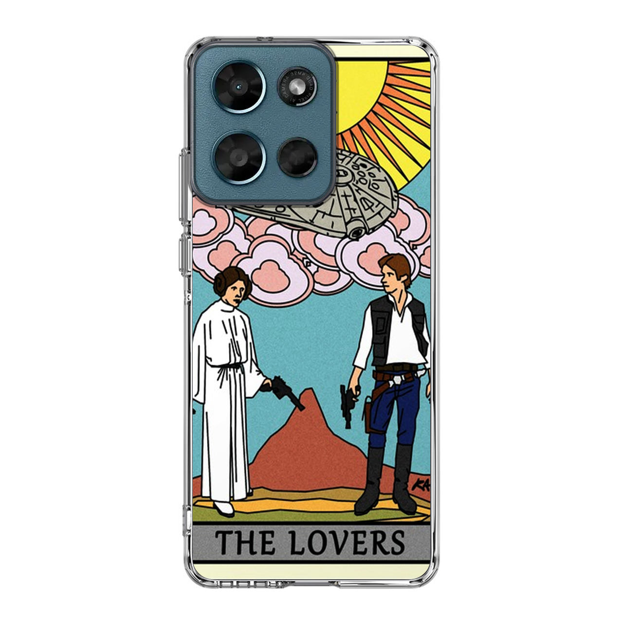 The Lovers Tarot Card Motorola Moto G Play 2026 Case