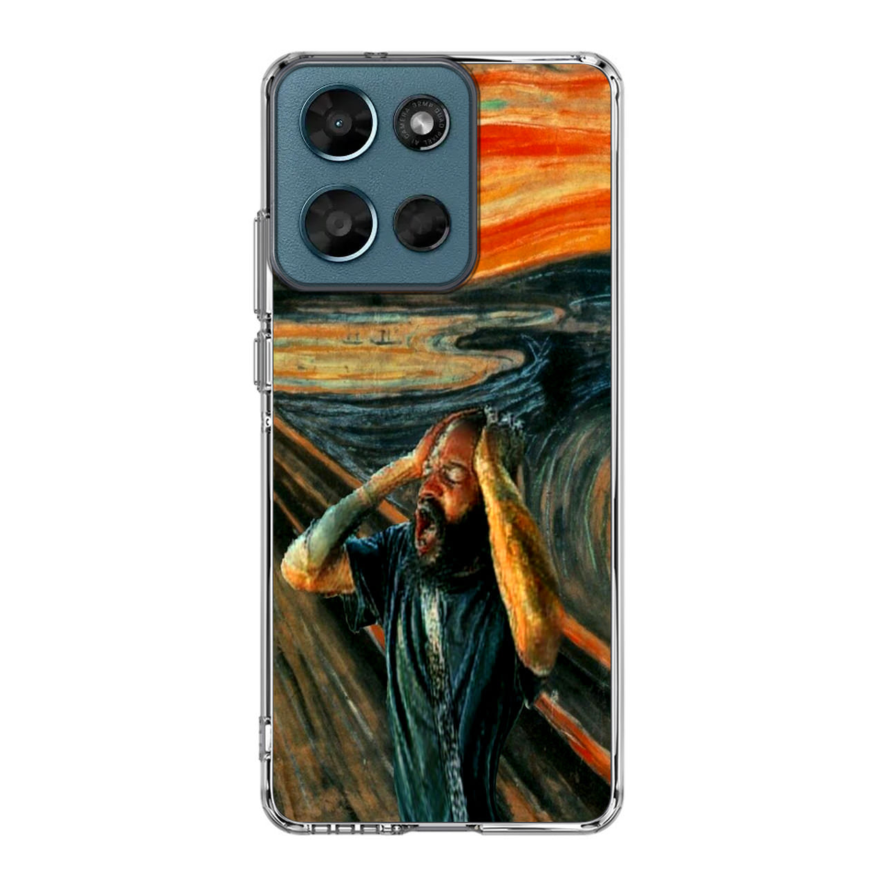 The Scream Death Grips Motorola Moto G Play 2026 Case