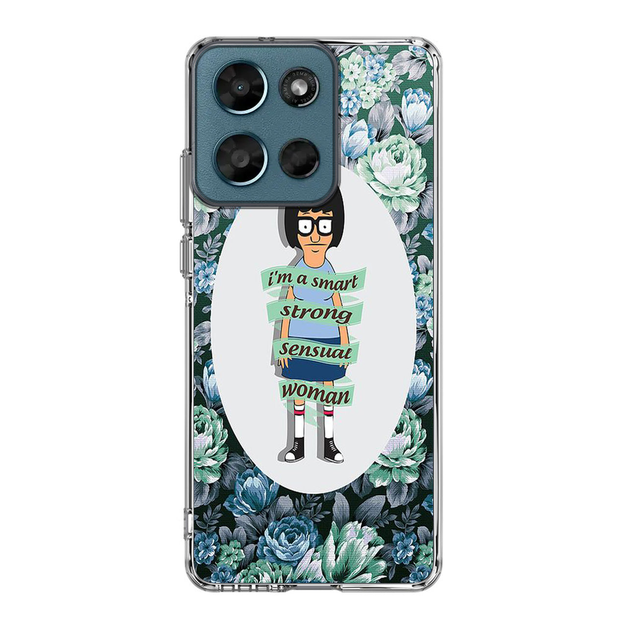 Tina Belcher Flower Woman Quotes Motorola Moto G Play 2026 Case