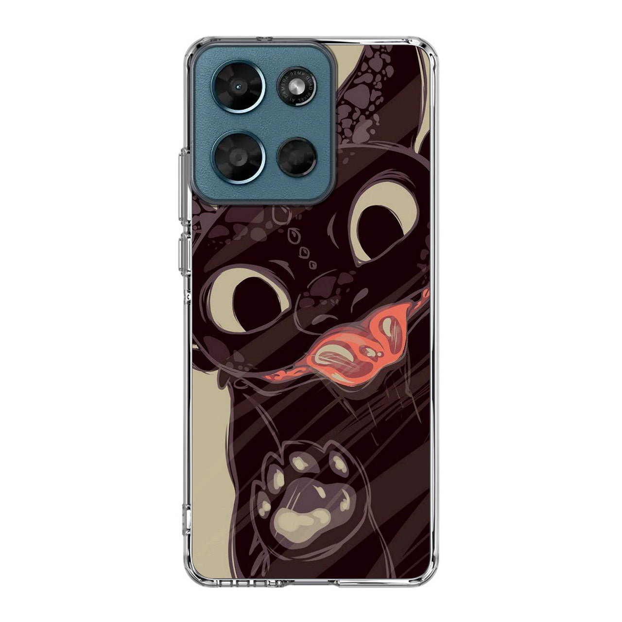 Toothless Dragon Art Motorola Moto G Play 2026 Case