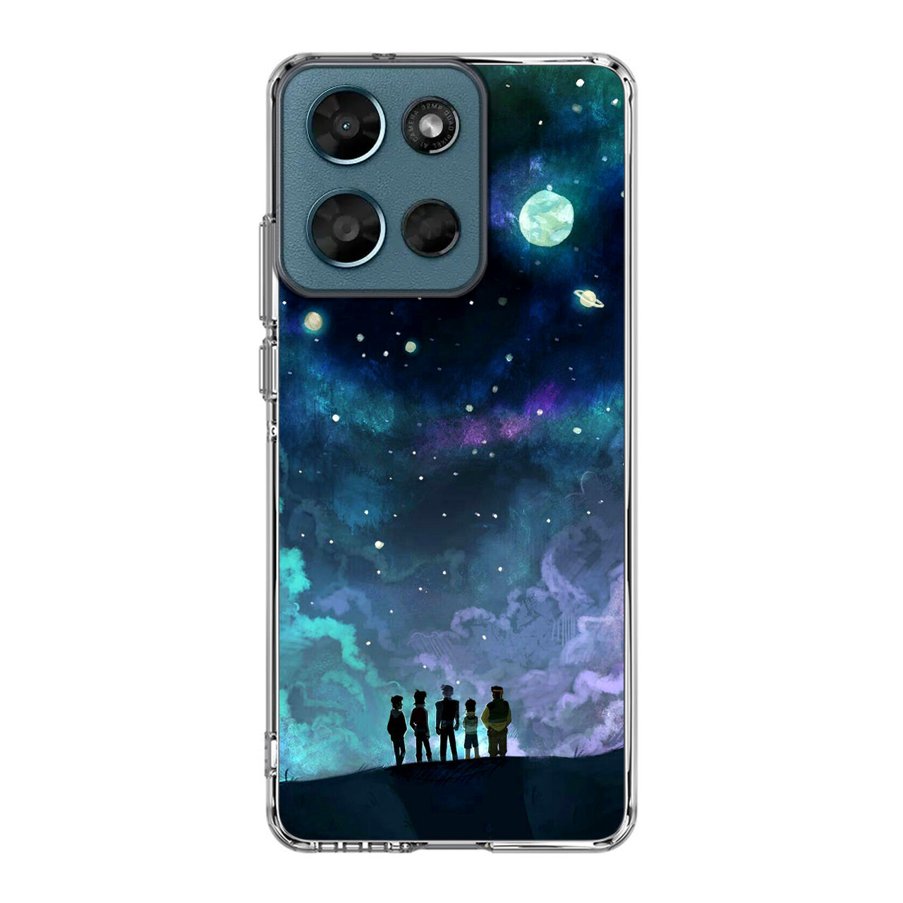 Voltron In Space Nebula Motorola Moto G Play 2026 Case