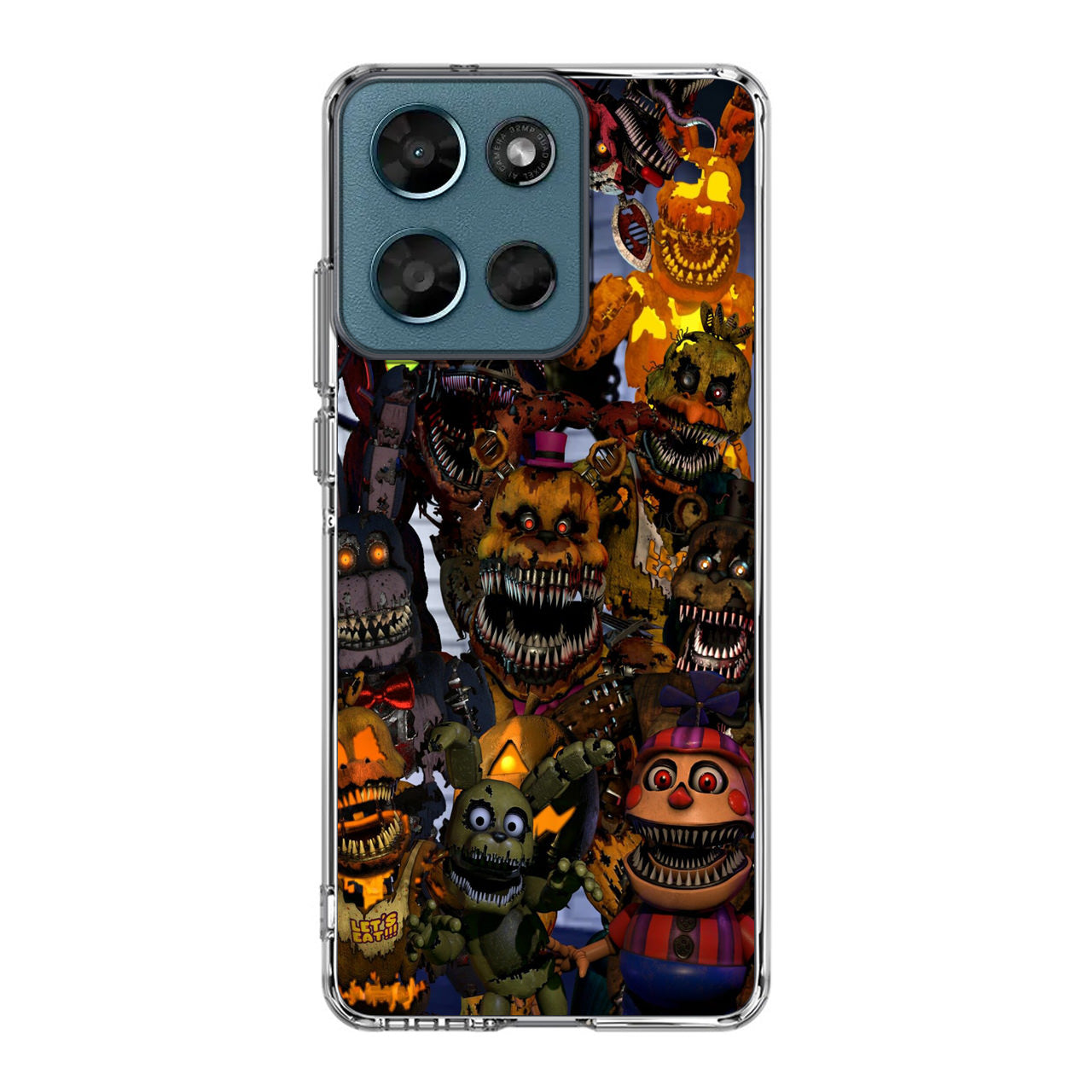 Five Nights at Freddy's Scary Characters Motorola Moto G Play 2026 Case