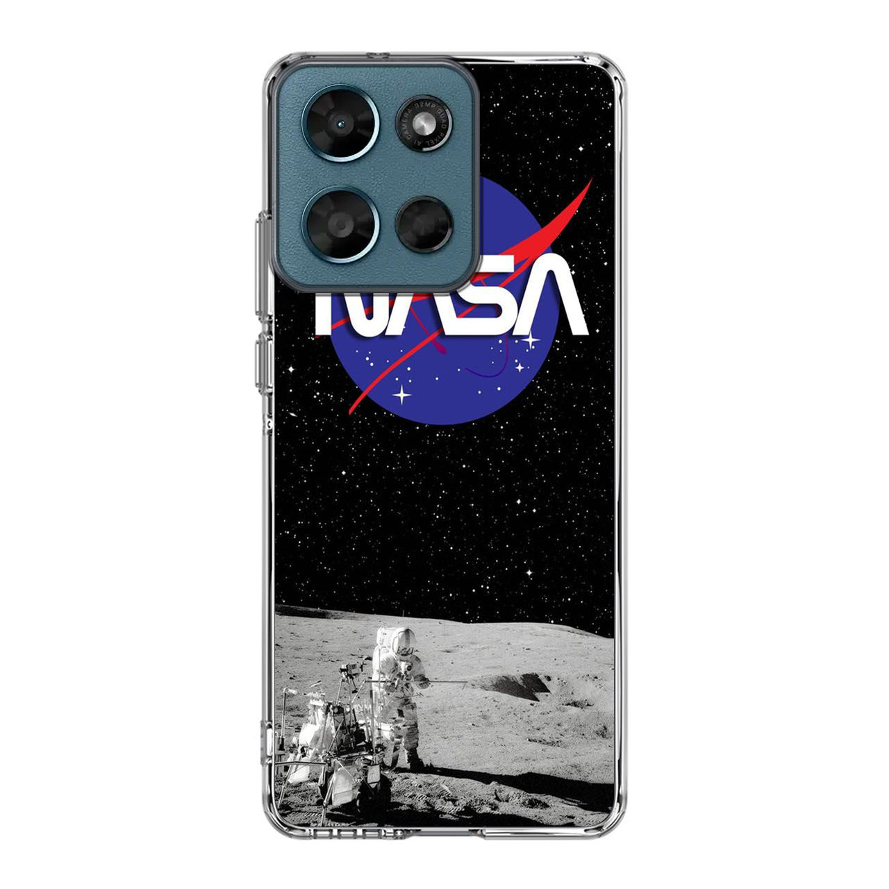 NASA To The Moon Motorola Moto G Play 2026 Case